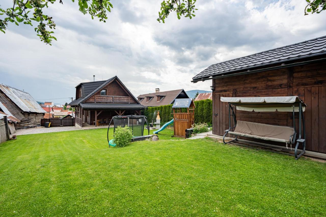 Villa Drevenica Emilka, 5 Min Restauracia, Z Terasy Vyhlad Na Kralovu Holu A Polomske Ocko, Gril, Ohnisko, Kotlik Brezno Esterno foto
