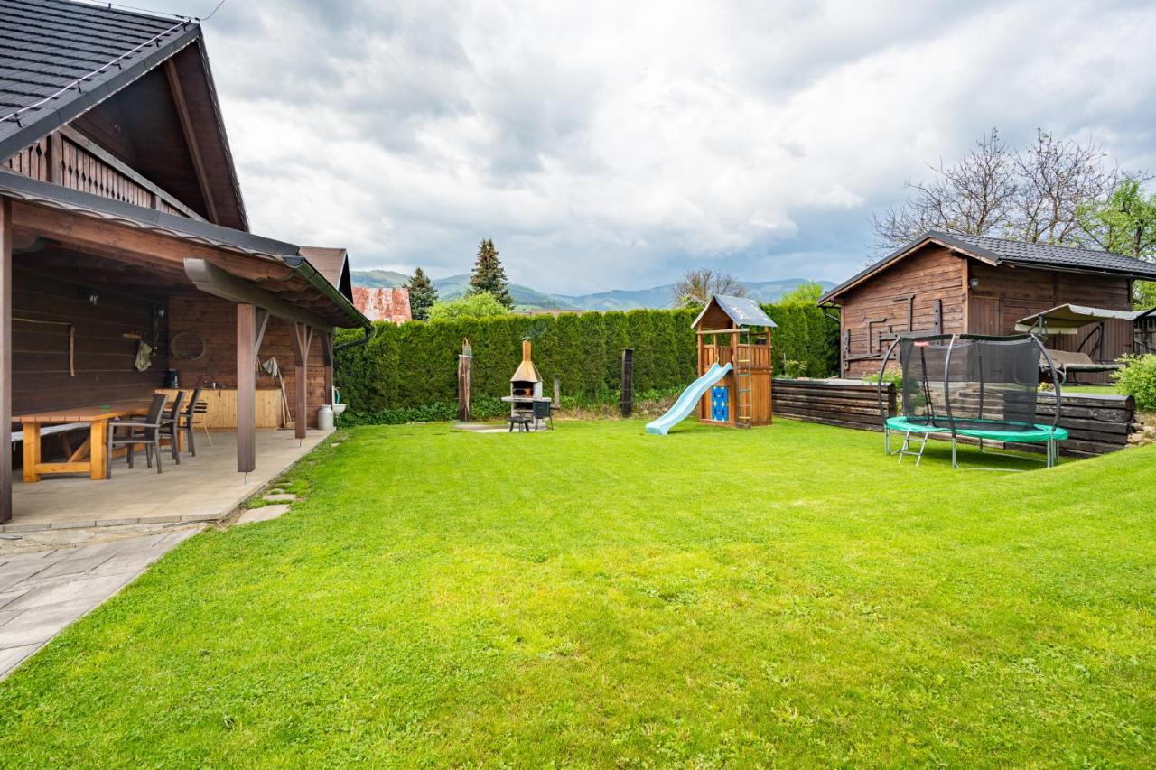 Villa Drevenica Emilka, 5 Min Restauracia, Z Terasy Vyhlad Na Kralovu Holu A Polomske Ocko, Gril, Ohnisko, Kotlik Brezno Esterno foto