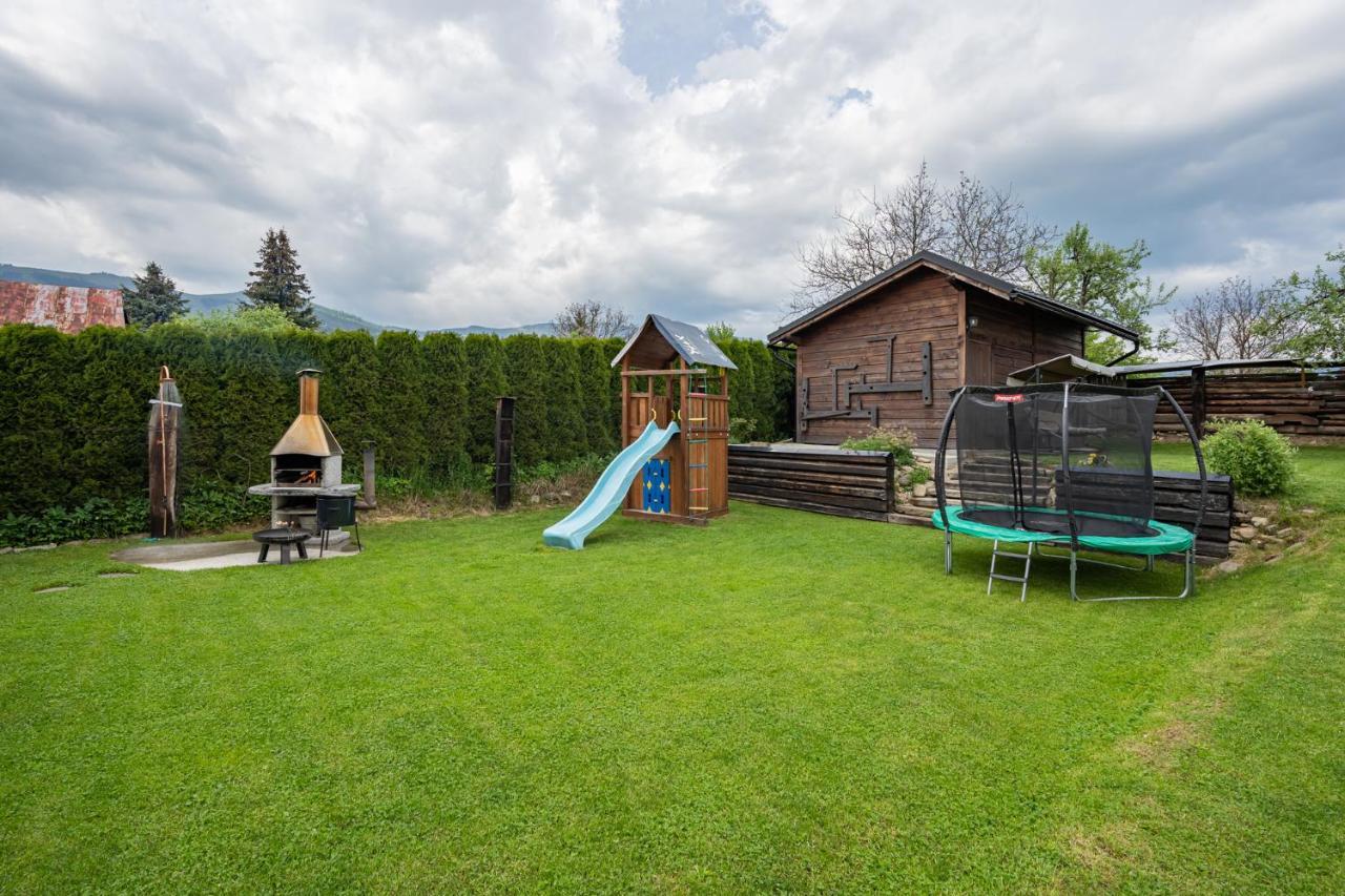 Villa Drevenica Emilka, 5 Min Restauracia, Z Terasy Vyhlad Na Kralovu Holu A Polomske Ocko, Gril, Ohnisko, Kotlik Brezno Esterno foto
