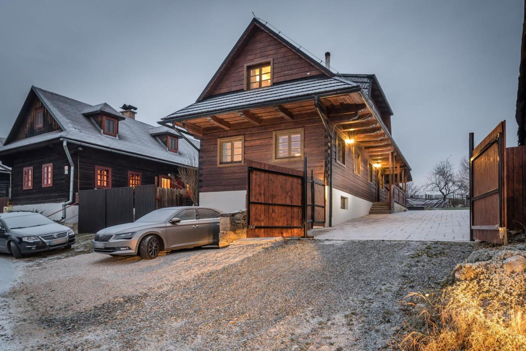 Villa Drevenica Emilka, 5 Min Restauracia, Z Terasy Vyhlad Na Kralovu Holu A Polomske Ocko, Gril, Ohnisko, Kotlik Brezno Esterno foto