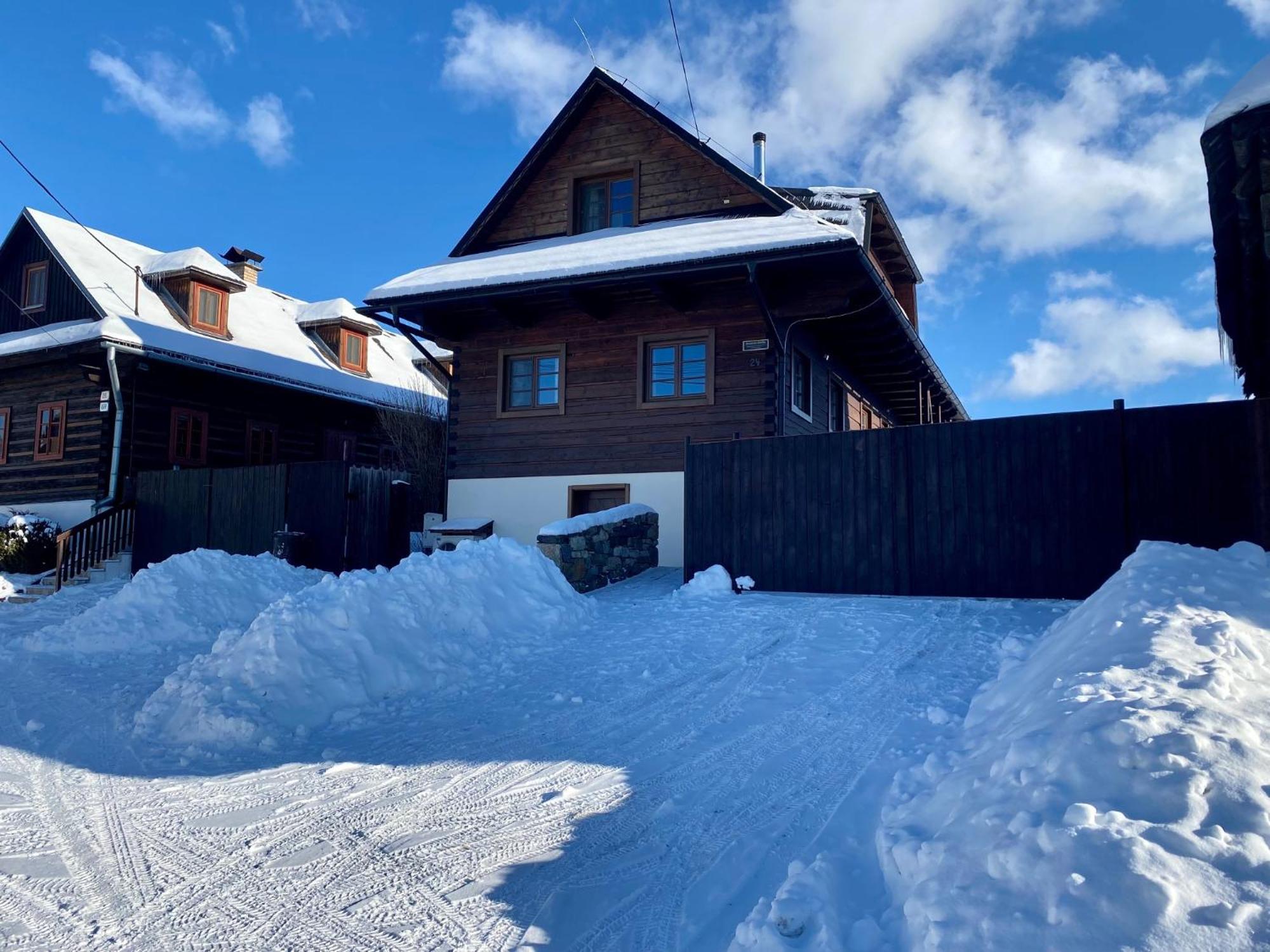 Villa Drevenica Emilka, 5 Min Restauracia, Z Terasy Vyhlad Na Kralovu Holu A Polomske Ocko, Gril, Ohnisko, Kotlik Brezno Esterno foto